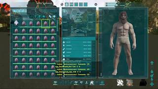 Como spawnear huevos fertilizados i dinos chetos en Ark Survival Evolved  gameplay en español [upl. by Ardnaxila]