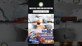 Export and Import செய்யும் விதிமுறைகள் என்ன  Part  1  LegalGuide [upl. by Lorry742]