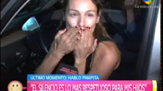 Pampita habló de los audios con Benjamín Vicuña [upl. by Gargan15]