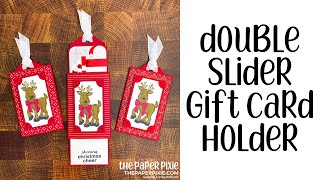 Double Slider Gift Card Holder Tutorial [upl. by Nuncia517]