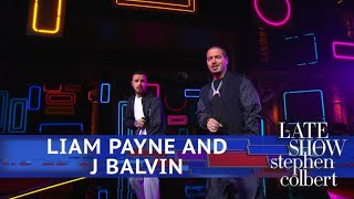 Liam Payne And J Balvin Perform Familiar [upl. by Leilani]