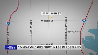 14yearold girl shot on Chicagos Far South Side [upl. by Lanti]