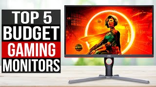 TOP 5 Best Budget Gaming Monitor 2024 [upl. by Felic]