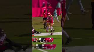 Ricky pearsalls first career touchdown 🔥😤shorts god jesus [upl. by Ducan]