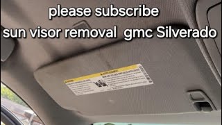 fastest sun visor removal [upl. by Nahama]