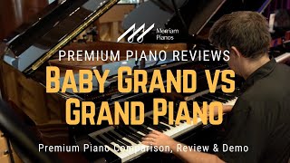 🎹 Baby Grand vs Grand Piano 🎹 [upl. by Aninaj]