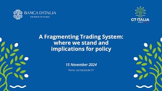 A Fragmenting Trading System where we stand and implications for policy [upl. by Nerval]