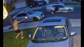 Thieves in Chevy SS get shot at while trying to steal a Infinity G37 [upl. by Caty]