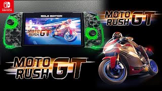 Moto Rush GT  Nintendo Switch OLED  Unboxing and Gameplay [upl. by Knowle]