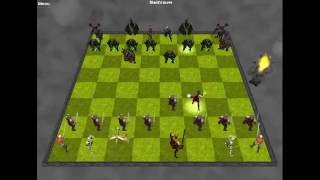 Chess 3D AR Vuforia Chess3D BattleChess Chess3DAnimation [upl. by Silma]