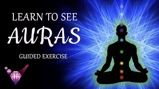 Learn To See Auras  Guided Exercise w Binaural Beats [upl. by Leary948]