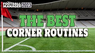 FM23 Best Corner Routines  Football Manager 2023 [upl. by Davy352]