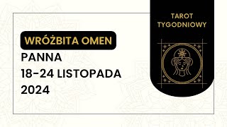 Tarot Tygodniowy ♍️ PANNA 1824 Listopada 2024 tarot wróżka tygodniówka horoskop [upl. by Genevra874]