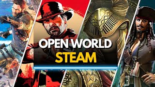 TOP 50 BEST OPEN WORLD GAMES ON STEAM [upl. by Akirdnas517]