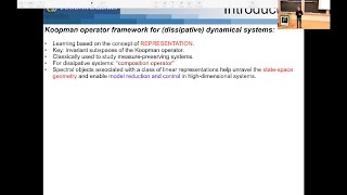 Koopman Operator Theory Based Machine Learning of Dynamical Systems [upl. by Levon]