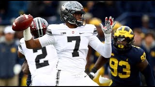 Dwayne Haskins Highlights Ohio State vs Michigan Born to be a Buckeye [upl. by Htiduy]