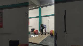 200 KG Deadlift 78bw deadlift bodybuilding powerlifting powerbuilding gym [upl. by Ezarra]