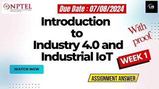 Introduction to Industry 40 and Industrial IoT Week 1 Assignment Answer  July2024  Learn in brief [upl. by Drannel423]