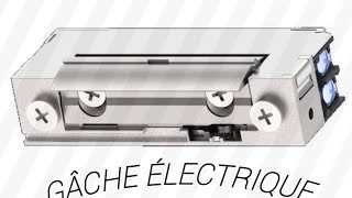 شرح طريقة تركيب la gâche électrique [upl. by Bloom]