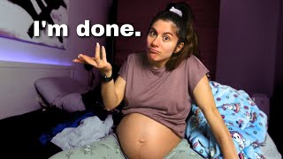 The TRUTH About Being 8 Months PREGNANT pregnancy vlog week 33 [upl. by Arleta]