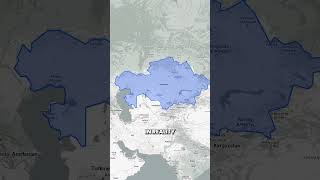 Kazahstan is bigger than Greenland [upl. by Oren980]