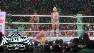 Damage Ctrl vs Jade Cargill Bianca Belair amp Naomi Full Match  WWE Wrestlemania XL [upl. by Sontich]