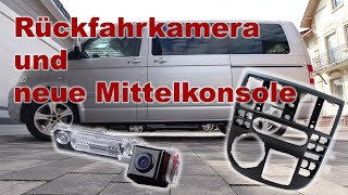 VW T51 Multivan DIY Rückfahrkamera Einbau und Mittelkonsole austauschen [upl. by Sudhir]