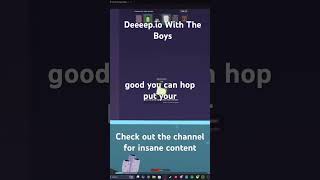 Deeepio With The Boys Subscribe to the channel deeeepio gaming funny [upl. by Staal]