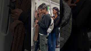 Metro Main Ladki Set ho gyi😅🤣 funny ankitrandhawa prankvideo prank comedyprank metro [upl. by Matusow546]