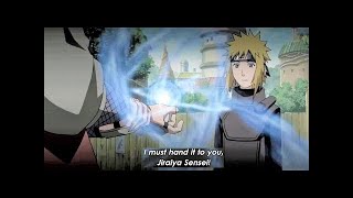 quotJiraiya Shows Minato He Mastered His Jutsu Rasenganquot  Naruto Shippuden [upl. by Dobb]