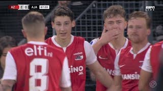 AZ Alkmaar vs AFC Ajax 20 Ruben van Bommel score to earn win for Alkmaar Match recap [upl. by Audsley616]