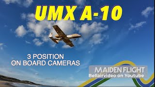 UMX A10  Maiden with Multi cameras Comparing Apples to Apples [upl. by Arun]