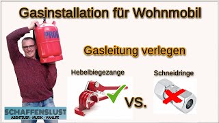 Gaskasten und Gasinstallation Vanlife Schaffenslust [upl. by Rosmarin534]