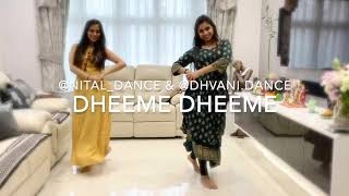 Dheeme Dheeme  Zubeidaa  Karisma Kapoor  Nital amp Dhvani Dance Cover [upl. by Ayotna]