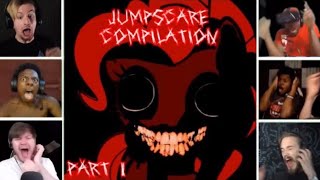 Gamers React to Jumpscares in Different Games PART 1 [upl. by Blodget]