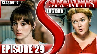 Secrets  Episode 29  Season 2  Will Sergey divorce Valya after her Betrayal  English Dub amp Sub [upl. by Lindo865]