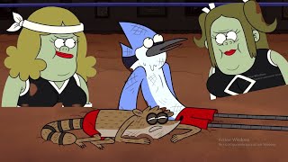 Un Show Mas  Mordecai y Rigby PELEA contra Starla y su Hermana Capitulos Completo Español Latino [upl. by Farlie]