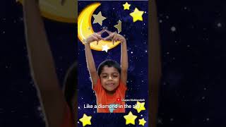 Twinkle Twinkle Little Star 🌟 Kids Nursery Rhymes ShayanMukkandath [upl. by Kort806]