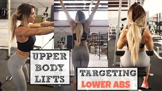 Upper Body Lifts  Targeting Lower Abs [upl. by Arorua]