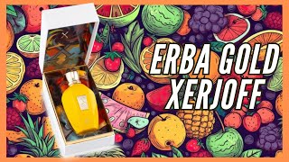 NUEVO ERBA GOLD de Xerjoff  ¿mejor que Erba Pura 🍊🍋🍐🍏 [upl. by Hux]