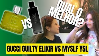 Gucci Guilty Elixir Vs Myself YSL [upl. by Namzzaj247]