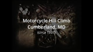 Motorcycle Hill Climb 1937 [upl. by Brout]