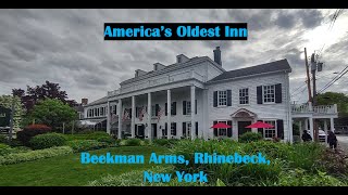 Americas OLDEST Inn The Beekman Arms of Rhinebeck New York [upl. by Arrais391]