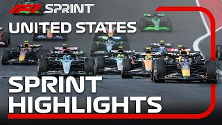 F1 Sprint Highlights  2024 United States Grand Prix [upl. by Sasnak]