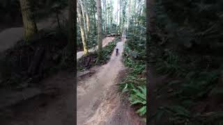 Sending it after Digging it 🔥 Big trail refresh at Duthie Hill mtb mountainbike [upl. by Hahsia]