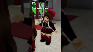 NUNCA PENSÓ QUE SERÍA AMIGA DE SU ENEMIGA PARTE 3 shorts roblox [upl. by Aelber]