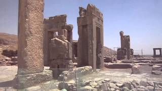 Walk in Persepolis Apadana Palace and Hadish UNESCO Iran [upl. by Rhodia]