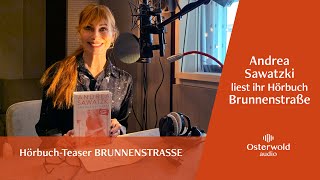 HörbuchTeaser Andrea Sawatzki liest ihr Hörbuch »Brunnenstraße« [upl. by Navada]