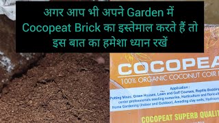 Cocopeat Brick को use कैसे करते हैंHow To Use Cocopeat Brick ✅💯 [upl. by Callan]