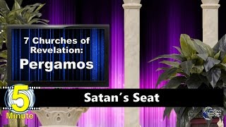 Pergamos Satans Seat  5 Minute Bible Study [upl. by Gilberte538]